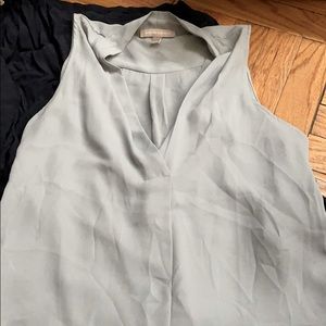 Light teal/blue Banana Republic Tank Blouse